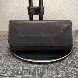 Frye Melissa Trifold Wallet, Slate